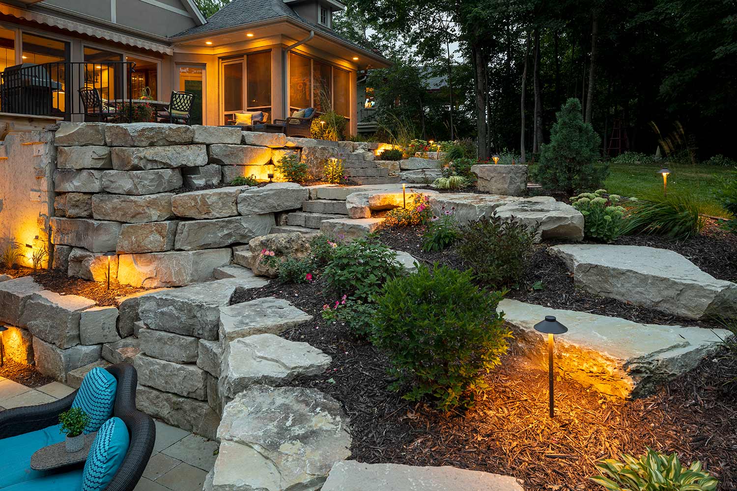 Landscape Lighting-Houston TX Landscape Designs & Outdoor Living Areas-We offer Landscape Design, Outdoor Patios & Pergolas, Outdoor Living Spaces, Stonescapes, Residential & Commercial Landscaping, Irrigation Installation & Repairs, Drainage Systems, Landscape Lighting, Outdoor Living Spaces, Tree Service, Lawn Service, and more.